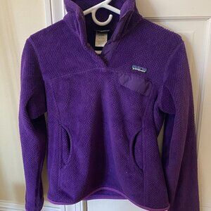 Purple Patagonia fleece